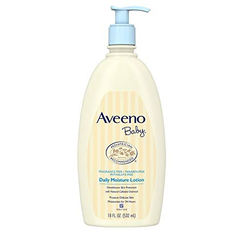 Aveeno Baby Daily Moisture Lotion Para Pieles Delicadas Sin 