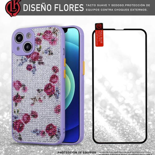 Funda Para Celular Flores Colores iPhone Samsung Xiaomi
