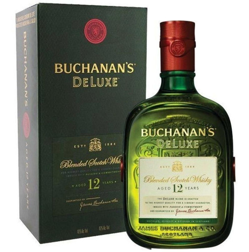 Whisky Escocês Buchanan's Deluxe 12 Anos - 1l