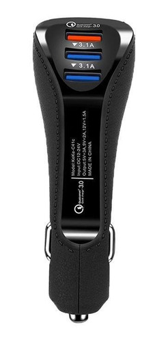 Cargador VentDepot MXTRI-001-6 usb negro