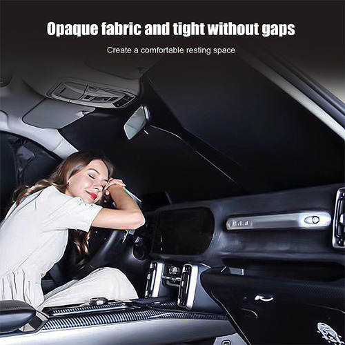 Parasol De Coche Plegable Universal Y Parabrisas Delantero