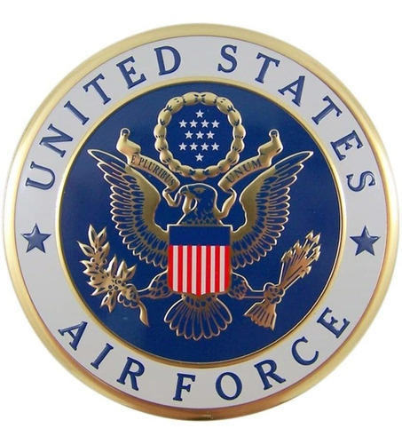 United States Navy Metal Militar Emblema De La Calcoman...