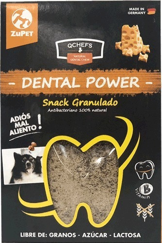 Snack Qchefs Dental Granulado Perro 90gr