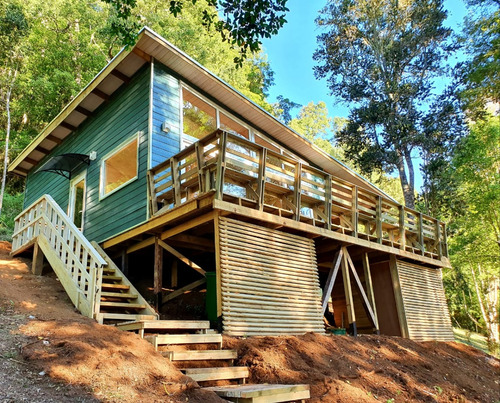 Cabaña 2d + 1b Amoblada En Entorno Natural- Entrega En Junio