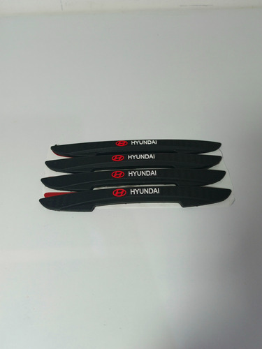 Protector Tope Puerta De Carro Goma Negra Flexible