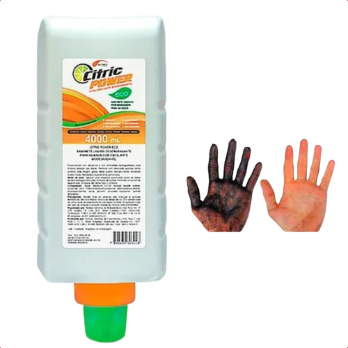 Sabonete Líquido Desengraxante Esfoliante 4 L Profissional