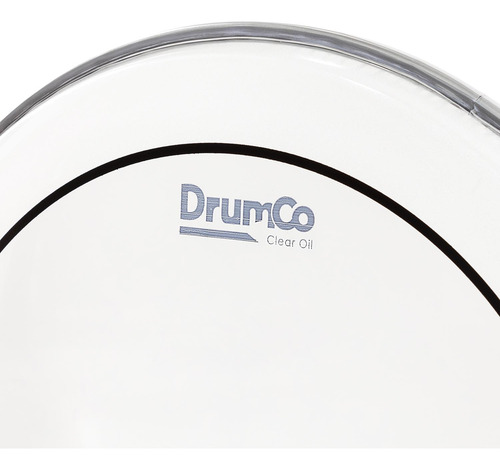 Parche Para Batería Clear Oil De 12 Dr-12cdpo Drumco Color Agua