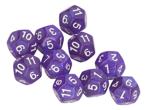 Dados Numéricos De 12 Caras, 40 Unidades, Números Poliédrico