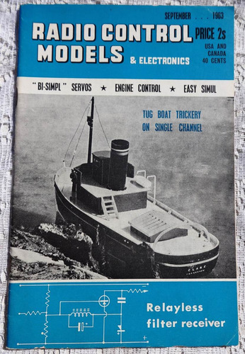 Revista: Radio Control Models & Eletronics - 1963  Modelismo