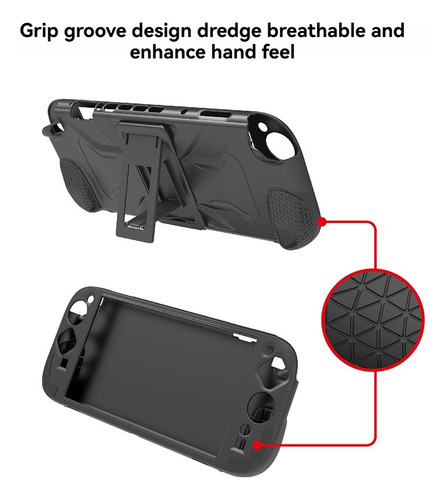 Funda De Silicona Con Soporte Para Swith 2