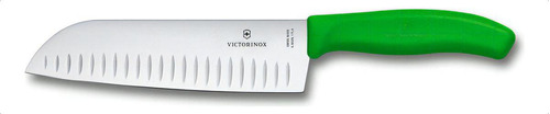 Cuchillo Victorinox Santoku Verde