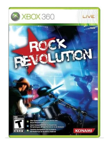 Jogo Para Xbox 360 Rock Revolution (usado) (Usado)