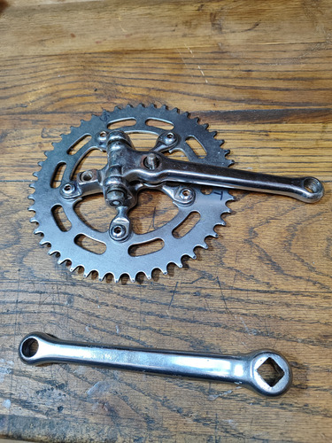 Plato Bielas Dahon California 46t Original No Campagnolo (Usado)