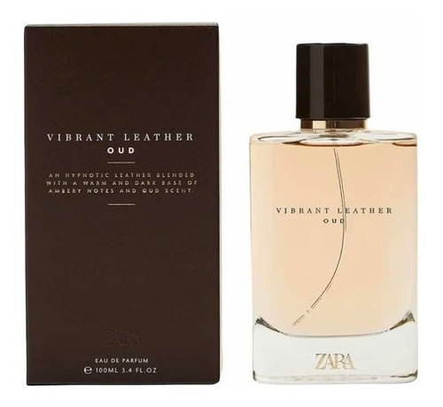 Zara Vibrant Leather Oud Nuevo  Original 100ml