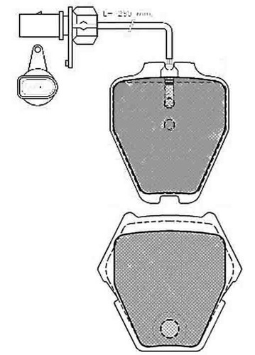 Pastilla De Freno Audi All Road Quattro 00/ Delantera