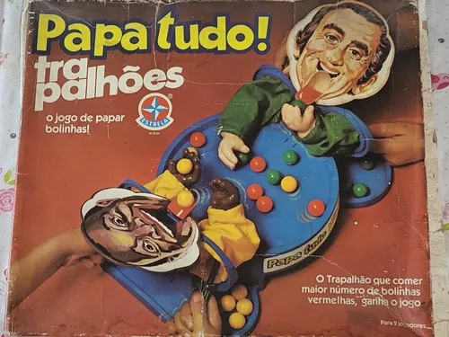 Antigo Jogo Papa Tudo Dos Trapalhões Estrela