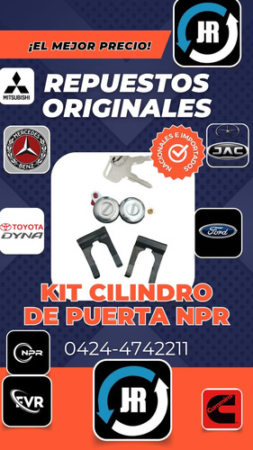 Kit De Cilindro De Puerta Npr