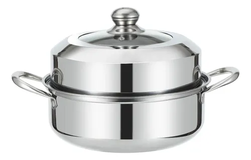 comprar Vaporizador De Sopa Hot Pot De Doble Capa De Metal