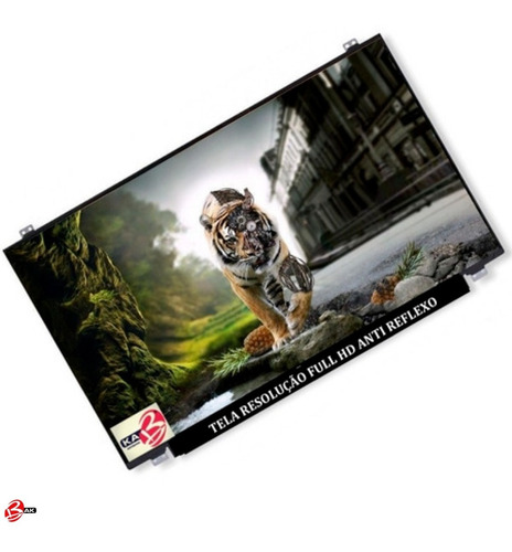 Imagem 3 de 5 de Tela Dell Inspiron 15 P75f006 P75f Sem Touch Full Hd Fosca +