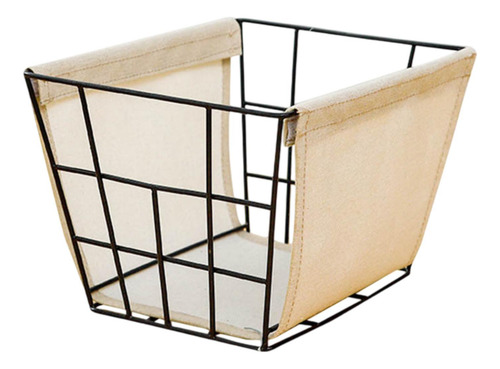Cesta De Almacenamiento Cesta De Alambre De 23cmx17.5cmx14cm