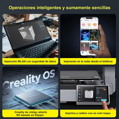 Impresora 3D Creality Ender 3 V3 Plus color gris con tecnología de impresión FDM