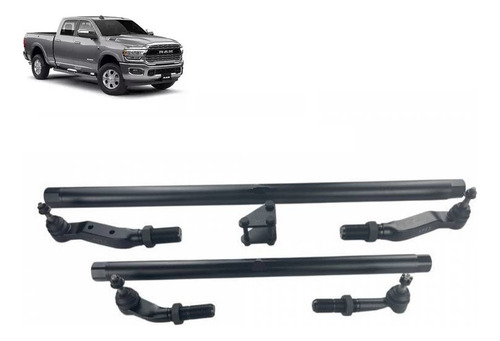 Kit Barra Direção + Terminal Dodge Ram 2500 2019 20 21 22 23