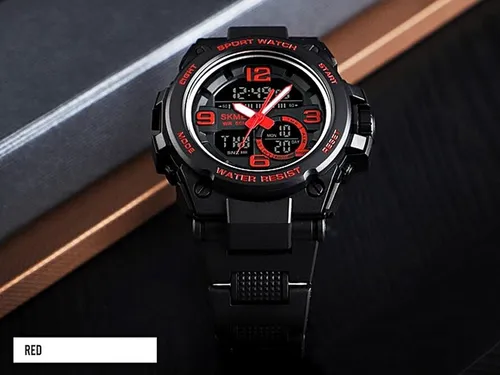 Reloj Skmei 1452 Cronometro Cuenta Regresiva 3 Horarios