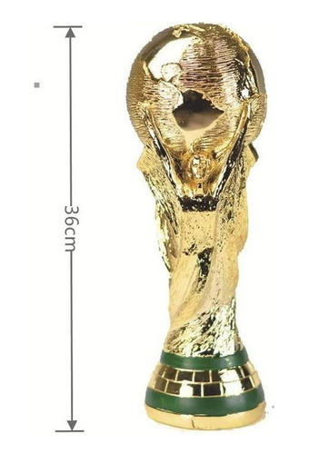 Trofeo De La Copa Del Mundo De 2022, 36 Cm, Resina, 1 [u]