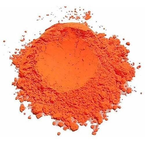 Polvo Fluorescente Para Pinturas Base Agua (naranja Uv)