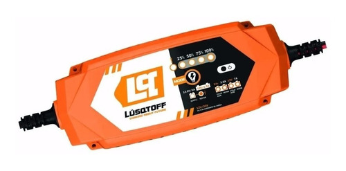 Cargador Baterías Lusqtoff Auto Moto Gel 12/24v 7amp Lct7000