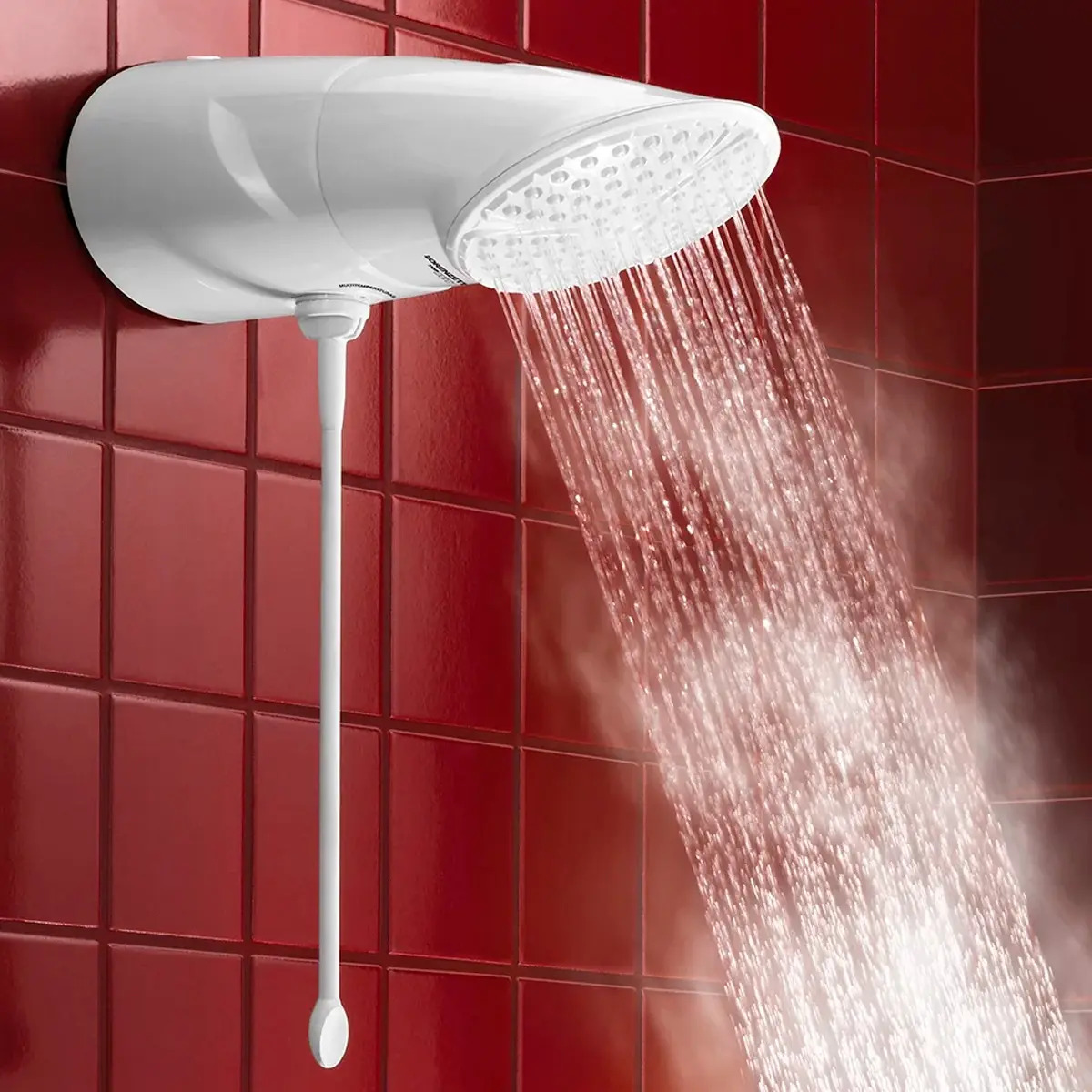 Ducha Lorenzetti Top Jet Multitemperaturas 6400 w 220 V Cor Branco