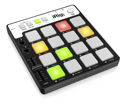 Imagen 3 de 3 de Controlador Midi Ik Irig Pads Sonido Portatil U