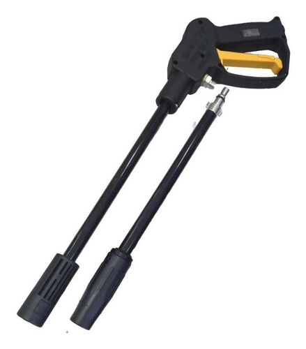 Lavadora Alta Pressão 1400w Rodas Alça Longa + Kit Hlx Tekna