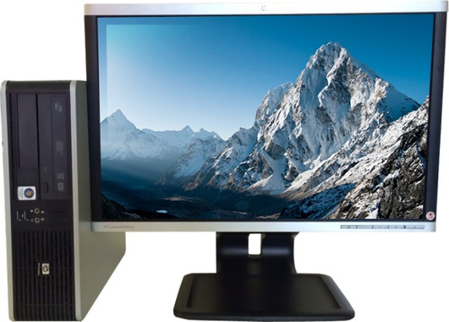 Imagen 3 de 8 de Computadora Barata Core 2 Duo 4gb Lcd 19 Wide Ciber Remate