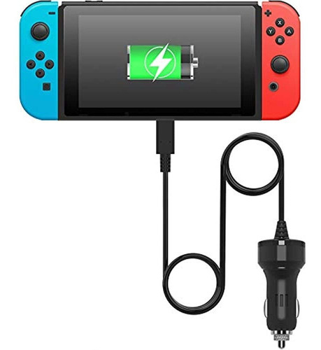 Cargador De Coche Para Conmutador Nintendo Y Swith Lite, Ada