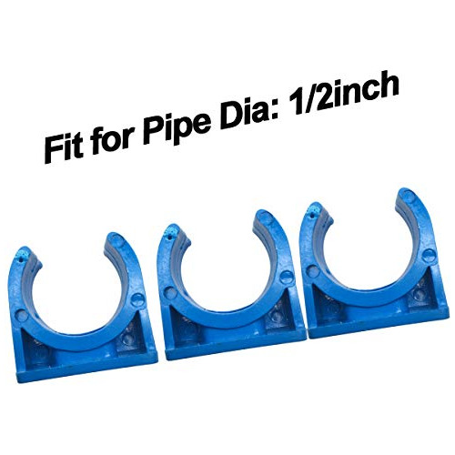 Abrazaderas De Tubería Forma De U De Pvc De 1/2 Pulgad...