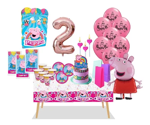 Combo Cumpleanos Peppa Pig