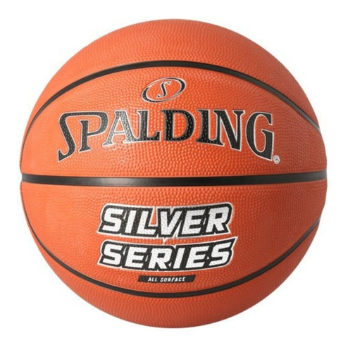 Pelota De Basquet Spalding Silver Series N° 7 Indoor Outdoor