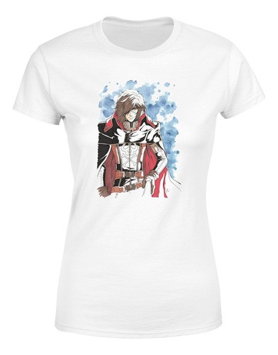 Playera Capitán Harlock Art Anime Mujer