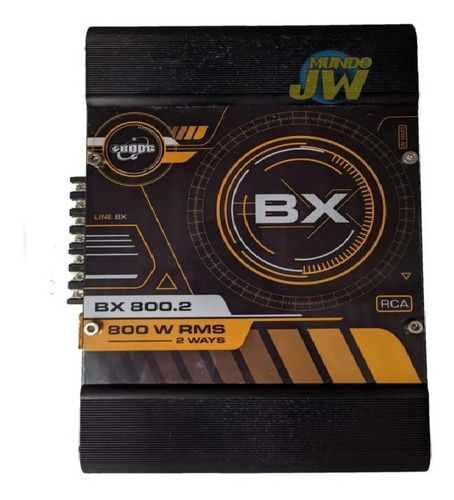 Potencia Amplificador Boog 800 Rms X2 Canales Digital Jw