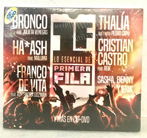 Lo Esencial De Primera Fila Cd+dvd Original