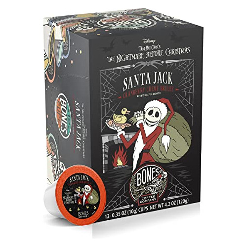 Café Sabor Santa Jack Huesos De Canela Y Brulé | 12ct...