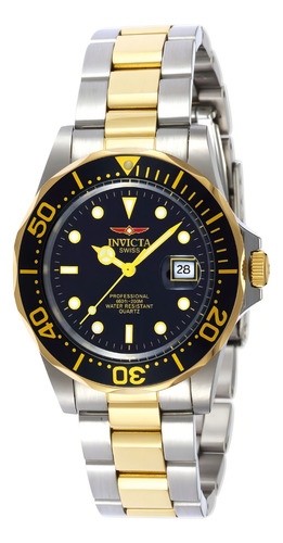 Relógio de pulso masculino Invicta 9309 com pulseira colorida de aço inoxidável