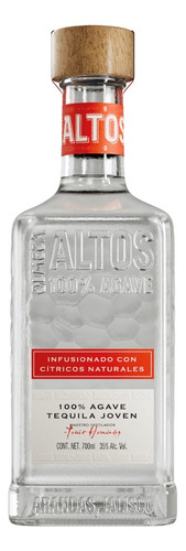 Tequila Altos Infusionado Citricos 700 Ml