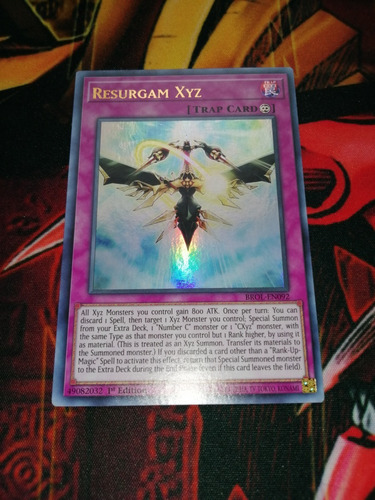 Resurgam Xyz Yu-gi-oh! Original Konami