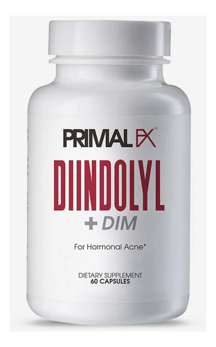 Suplemento en cápsula Primal FX  Vitaminas Diindolyl dim