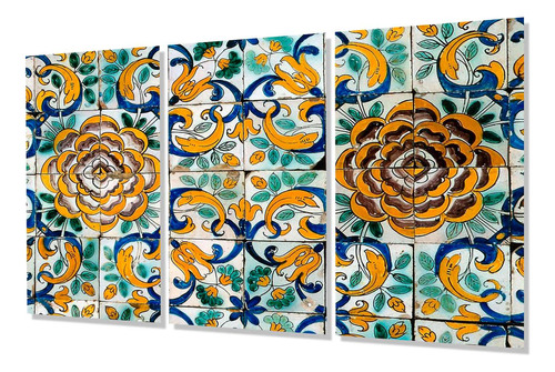 Cuadro Trip 80x120 Azulejos Colores Decoracion Moderna Arte