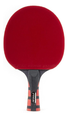 Raqueta de ping pong Stiga Evolution  negra y roja FL (Cóncavo)
