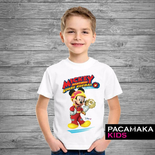 Imagen 3 de 10 de Remera - Niño / Niña - Mickey Aventuras - Disney - Pacamaka