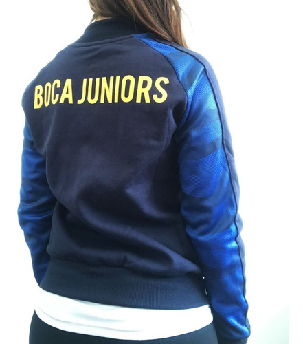 Campera Boca Juniors Mujer Producto Con Licencia Oficial | FANATIGOL  Merchandising Oficial De Fútbol